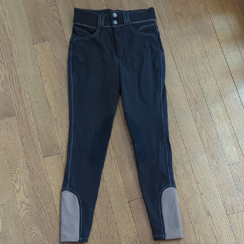 Stylish Kids Breeches with Tan Accents